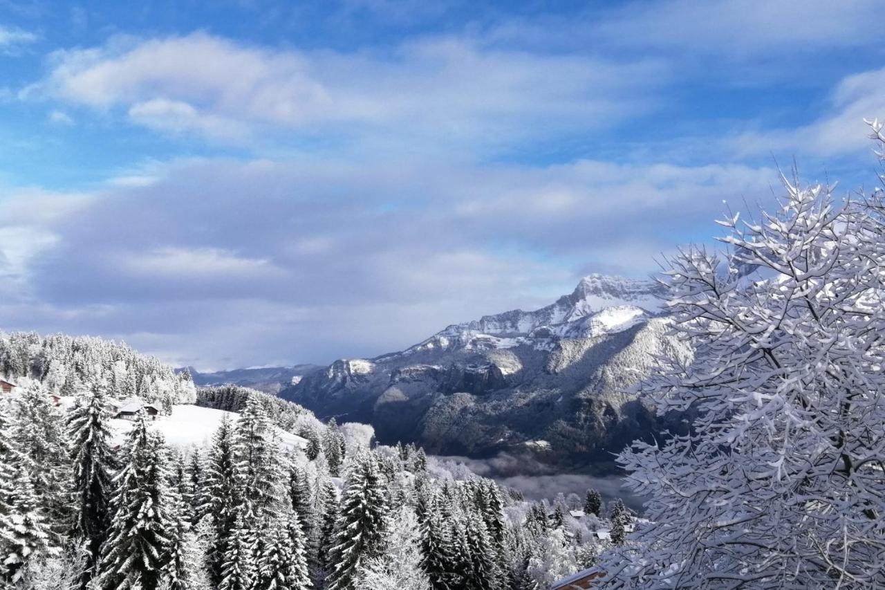 Studio Classified All Comfort View On Aravis Combloux Exterior foto